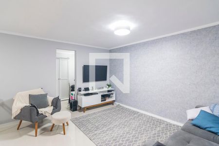 Sala de Estar Cobertura de apartamento para alugar com 2 quartos, 105m² em Parque São Vicente, Santo André