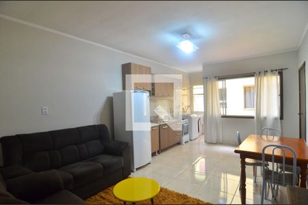 Sala de apartamento para alugar com 1 quarto, 52m² em Igara, Canoas