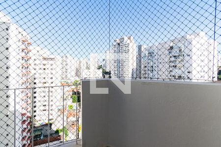 Varanda da Sala  de apartamento à venda com 2 quartos, 65m² em Chácara Inglesa, São Paulo