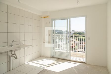 Sala e Cozinha de apartamento à venda com 2 quartos, 32m² em Vila Ré, São Paulo