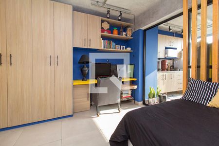 Quarto Suíte de kitnet/studio para alugar com 1 quarto, 30m² em Bom Retiro, São Paulo