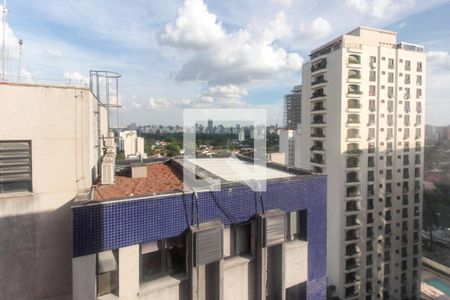 Sala vista de apartamento à venda com 2 quartos, 140m² em Pinheiros, São Paulo