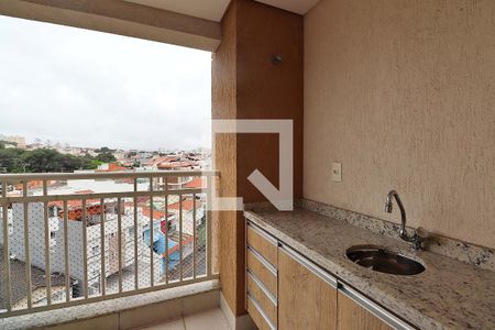 Varanda de apartamento para alugar com 2 quartos, 56m² em Vila Floresta, Santo André