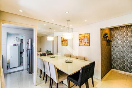 Sala de jantar de apartamento à venda com 2 quartos, 82m² em Jardim Caravelas, São Paulo