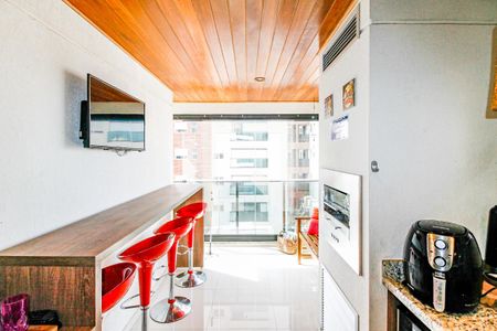 Varanda de apartamento à venda com 2 quartos, 82m² em Jardim Caravelas, São Paulo