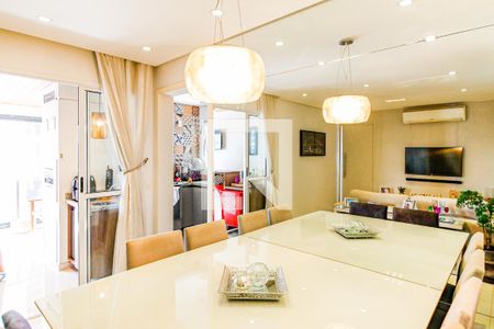 Sala de jantar de apartamento à venda com 2 quartos, 82m² em Jardim Caravelas, São Paulo