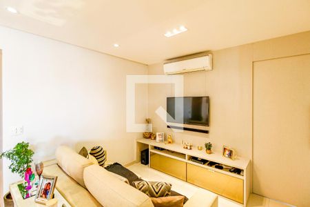 Sala de apartamento à venda com 2 quartos, 82m² em Jardim Caravelas, São Paulo