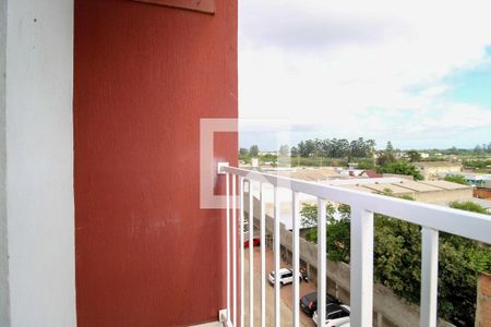 Varanda da Sala de apartamento à venda com 2 quartos, 52m² em Fátima, Canoas