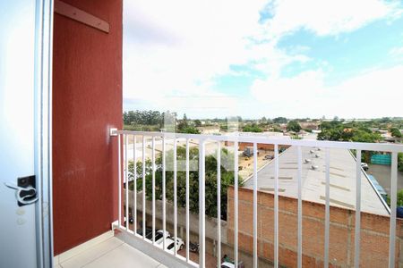 Varanda da Sala de apartamento à venda com 2 quartos, 52m² em Fátima, Canoas