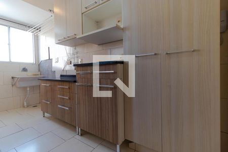 Cozinha de apartamento à venda com 3 quartos, 75m² em Loteamento Country Ville, Campinas