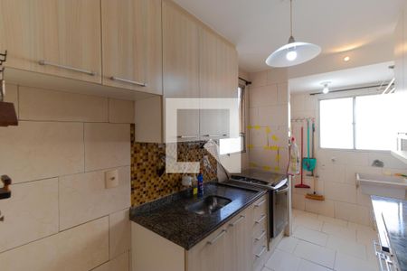 Cozinha de apartamento à venda com 3 quartos, 75m² em Loteamento Country Ville, Campinas