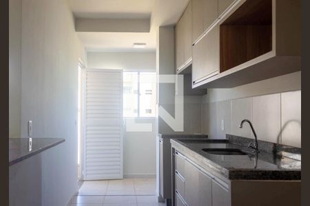 Cozinha de apartamento para alugar com 2 quartos, 51m² em Morumbi, Uberlândia