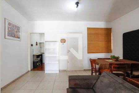 Sala de apartamento para alugar com 1 quarto, 64m² em Bela Vista, São Paulo