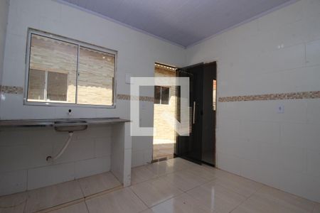 Sala/Cozinha de kitnet/studio para alugar com 1 quarto, 47m² em Setor Habitacional Samambaia (taguatinga), Brasília