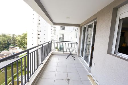 Varanda da Sala de apartamento para alugar com 2 quartos, 89m² em Jardim Caboré, São Paulo