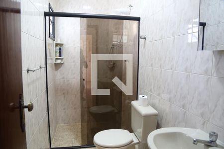 Banheiro Social de apartamento para alugar com 1 quarto, 54m² em Canto do Forte, Praia Grande