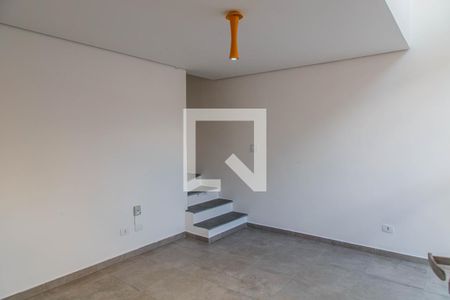 Detalhe Sala de casa de condomínio para alugar com 2 quartos, 75m² em Vila Prudente, São Paulo