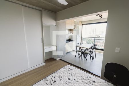 Sala Quarto de kitnet/studio para alugar com 1 quarto, 30m² em Bom Retiro, São Paulo