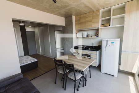 Varanda Cozinha de kitnet/studio para alugar com 1 quarto, 30m² em Bom Retiro, São Paulo