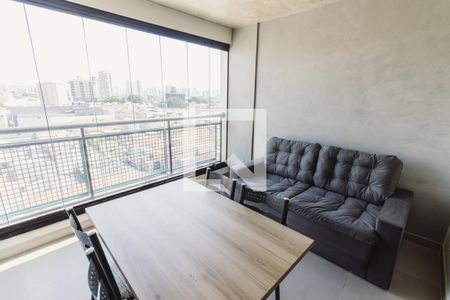 Varanda Cozinha de kitnet/studio para alugar com 1 quarto, 30m² em Bom Retiro, São Paulo