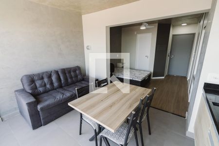 Varanda Cozinha de kitnet/studio para alugar com 1 quarto, 30m² em Bom Retiro, São Paulo