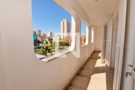 Varanda da Sala de apartamento para alugar com 4 quartos, 190m² em Enseada, Guarujá