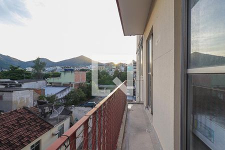 varanda Quarto suite de apartamento para alugar com 1 quarto, 40m² em Encantado, Rio de Janeiro
