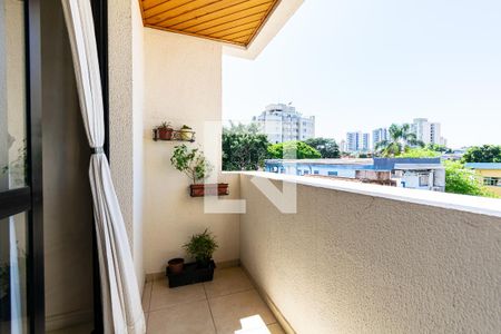 Varanda da Sala de apartamento à venda com 2 quartos, 54m² em Vila Santa Catarina, São Paulo