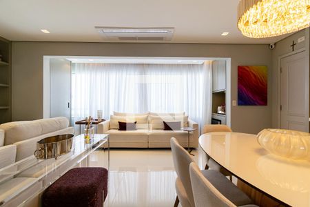 Sala de apartamento à venda com 3 quartos, 126m² em Parque Imperial, São Paulo