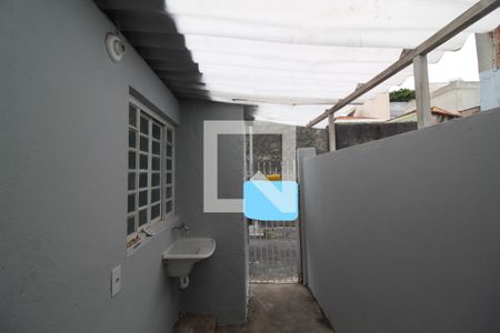 Área serviço de casa para alugar com 1 quarto, 25m² em Olímpico, São Caetano do Sul