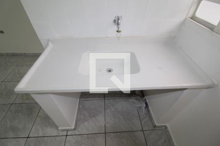 Kitnet  - área cozinha de casa para alugar com 1 quarto, 25m² em Olímpico, São Caetano do Sul