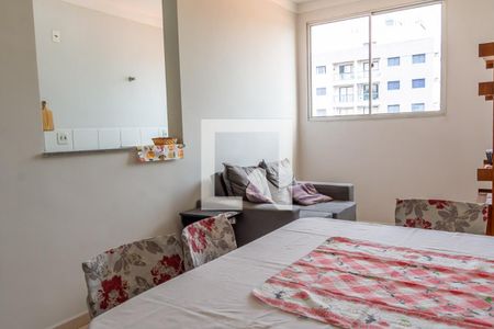 Sala de apartamento para alugar com 2 quartos, 55m² em Jardim Santana, Americana