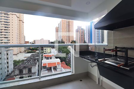 Varanda gourmet de apartamento à venda com 2 quartos, 78m² em Campestre, Santo André