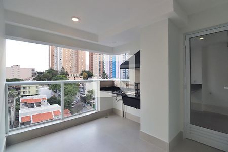 Varanda gourmet de apartamento à venda com 2 quartos, 78m² em Campestre, Santo André
