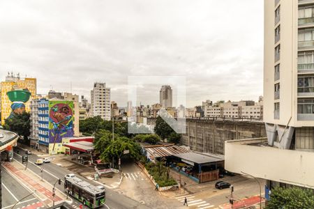 Vista do Studio de kitnet/studio para alugar com 1 quarto, 40m² em Santa Cecília, São Paulo