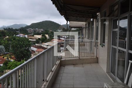 Varanda da Sala de apartamento à venda com 3 quartos, 130m² em Freguesia de Jacarepaguá, Rio de Janeiro