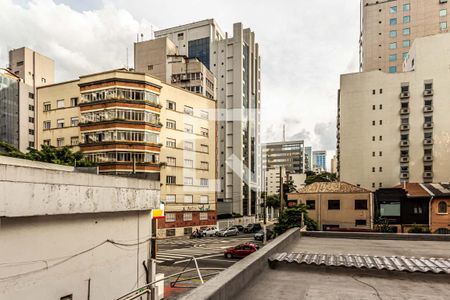 Vista da sala de apartamento à venda com 2 quartos, 96m² em Consolação, São Paulo