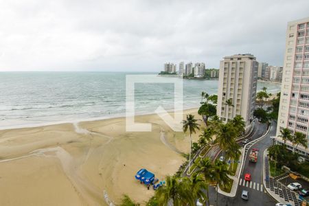 Vista da Sala de apartamento para alugar com 3 quartos, 185m² em Vila Alzira, Guarujá