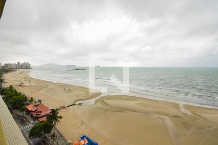 Vista da Sala de apartamento para alugar com 3 quartos, 185m² em Vila Alzira, Guarujá