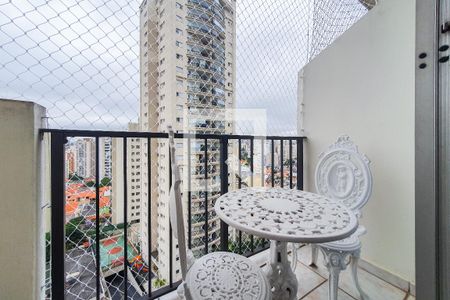 Sacada da Sala 1 de apartamento à venda com 4 quartos, 190m² em Vila Gumercindo, São Paulo