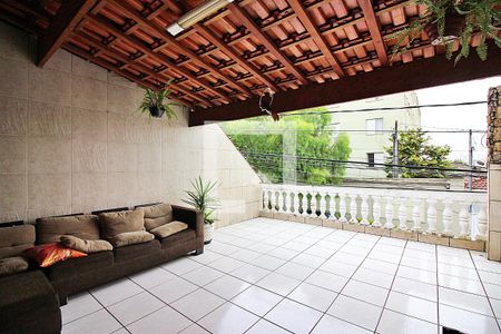 Varanda da Sala de casa à venda com 4 quartos, 225m² em Paulicéia, São Bernardo do Campo