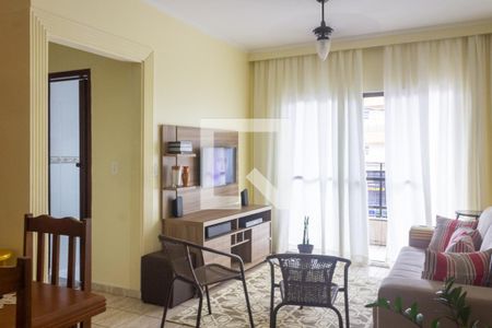 Sala de apartamento para alugar com 1 quarto, 64m² em Tupiry, Praia Grande