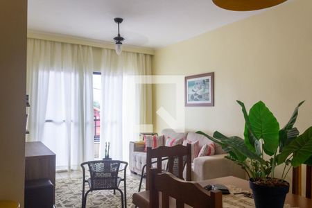 Sala de apartamento para alugar com 1 quarto, 64m² em Tupiry, Praia Grande