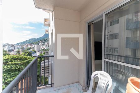 Varanda da Sala de apartamento à venda com 3 quartos, 78m² em Tijuca, Rio de Janeiro