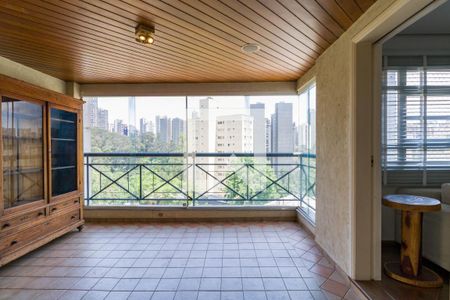 varanda de apartamento para alugar com 4 quartos, 223m² em Vila Suzana, São Paulo