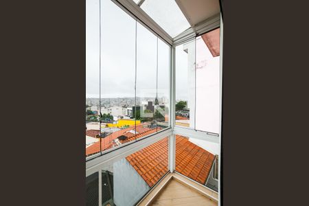 Varanda da Suíte de apartamento à venda com 3 quartos, 110m² em Jardim das Maravilhas, Santo André