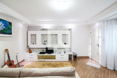 Sala de apartamento à venda com 3 quartos, 110m² em Jardim das Maravilhas, Santo André