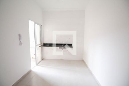 Sala / Cozinha de apartamento à venda com 1 quarto, 27m² em Vila Dom Pedro Ii, São Paulo
