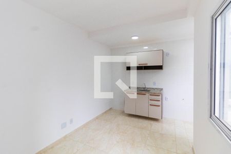 Sala e Cozinha Integrada de apartamento para alugar com 1 quarto, 30m² em Vila Matilde, São Paulo