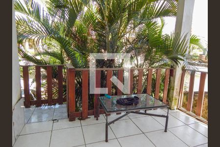 Varanda da Sala de casa para alugar com 3 quartos, 100m² em Jardim Virgínia, Guarujá